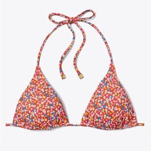 NWT Tory Burch Floral Print Bikini Top